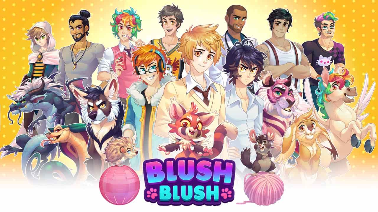 Blush Blush 0.110 MOD Menu VIP, Lots of Money gems, Unlocked Jobs APK