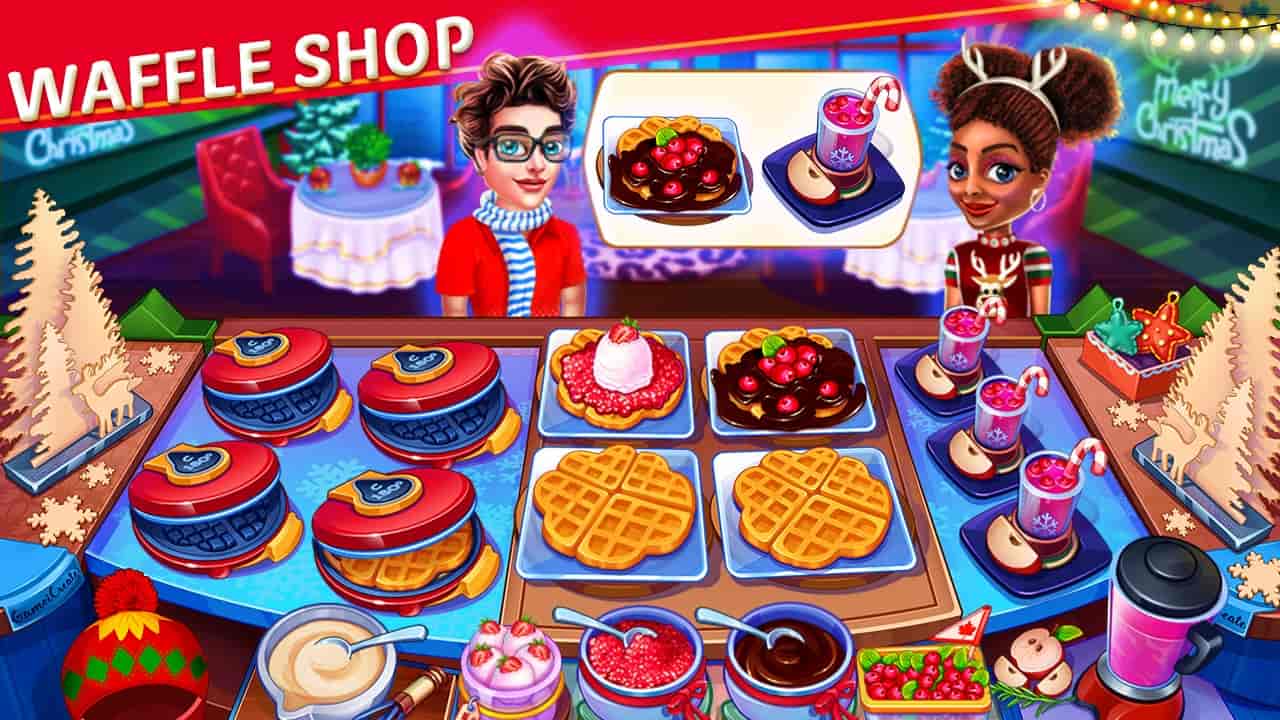 Christmas Cooking 2.0.6 MOD VIP, Rất Nhiều Tiền APK