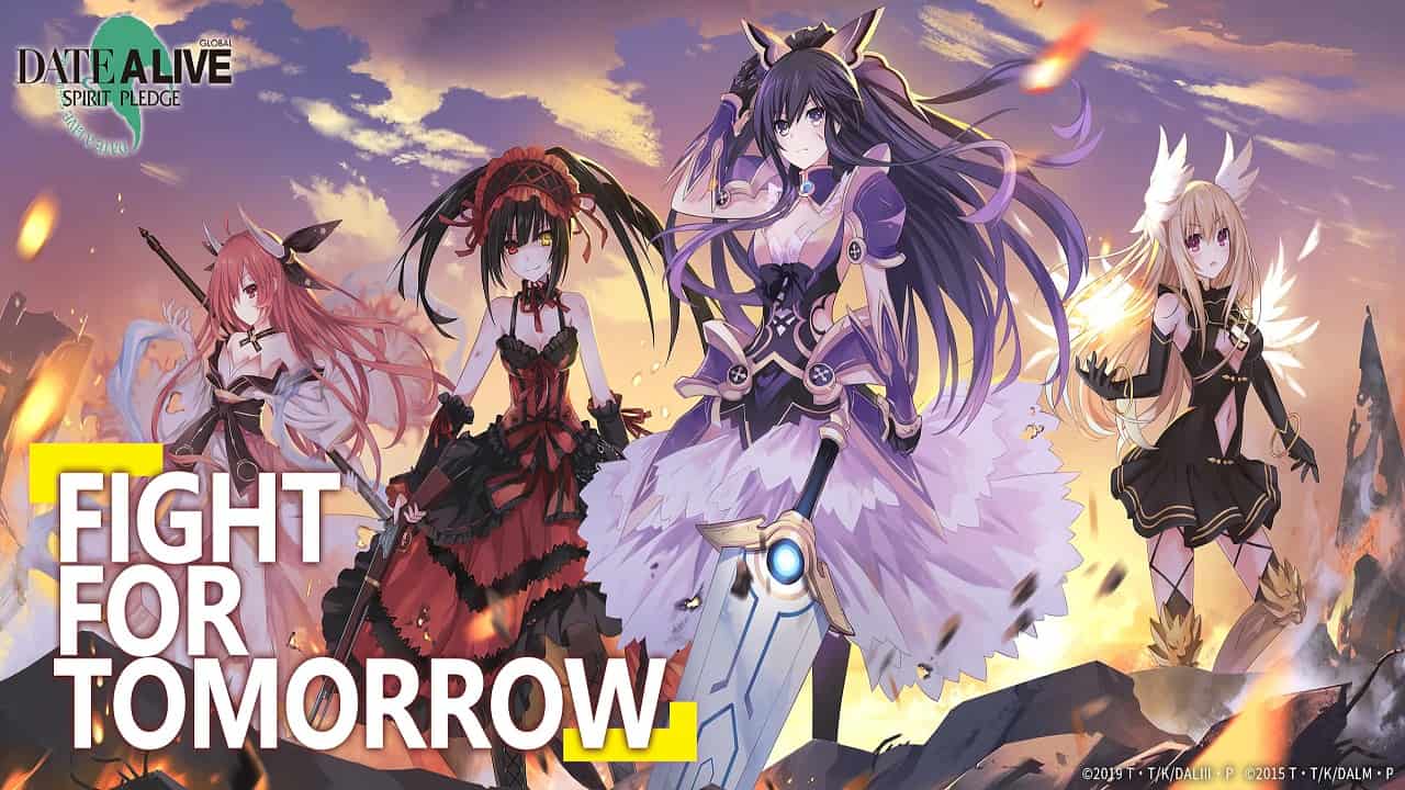 Date A Live: Spirit Pledge HD 1.11 MOD Menu VIP, Hệ số sát thương/phòng thủ/tốc độ đánh, Không Chết, Nhiều Mana APK