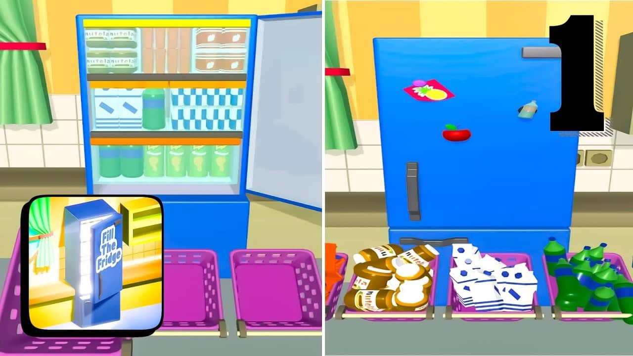 Fill The Fridge 60.0.0 MOD Rất Nhiều Tiền, Xóa Quảng Cáo, Phần thưởng miễn phí APK