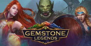 Gemstone Legends 0.52.795 MOD Menu VIP, Lots of Money gems, God mode, High Damage APK image