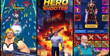 Hero Shooter 1.3.1 MOD Lots of Money, Energy, Immortality APK image