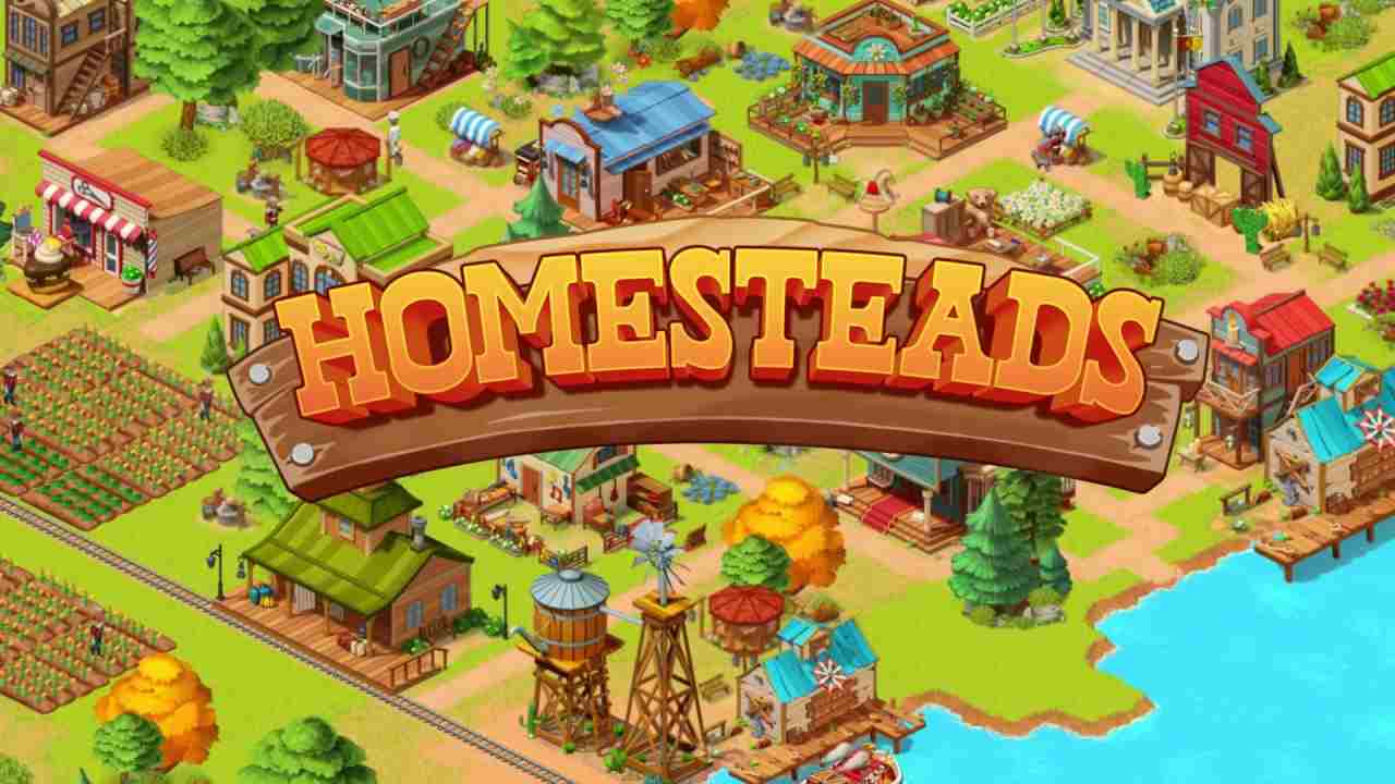 Homesteads 30002154 MOD Rất Nhiều Tiền, Vàng APK