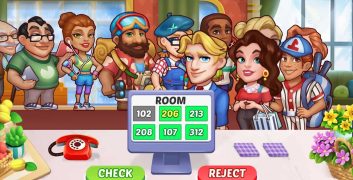 Hotel Fever Tycoon 1.31.2.5086 MOD Lots of Money APK image