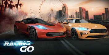 Tải Racing Go 2.0.0 MOD Rất Nhiều Tiền, full vàng, Mua Sắm 0Đ, Mở khóa xe APK image