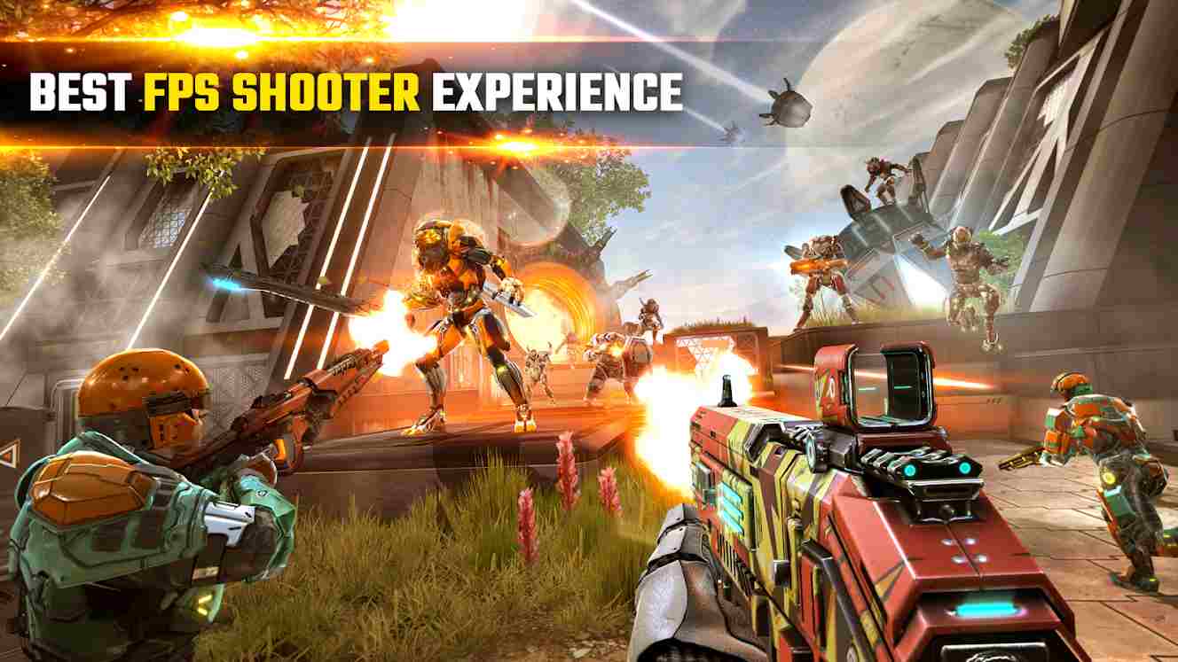 Shadowgun Legends 1.4.8 MOD Menu VIP, Lots of Money gold ammo, Dumb bots APK