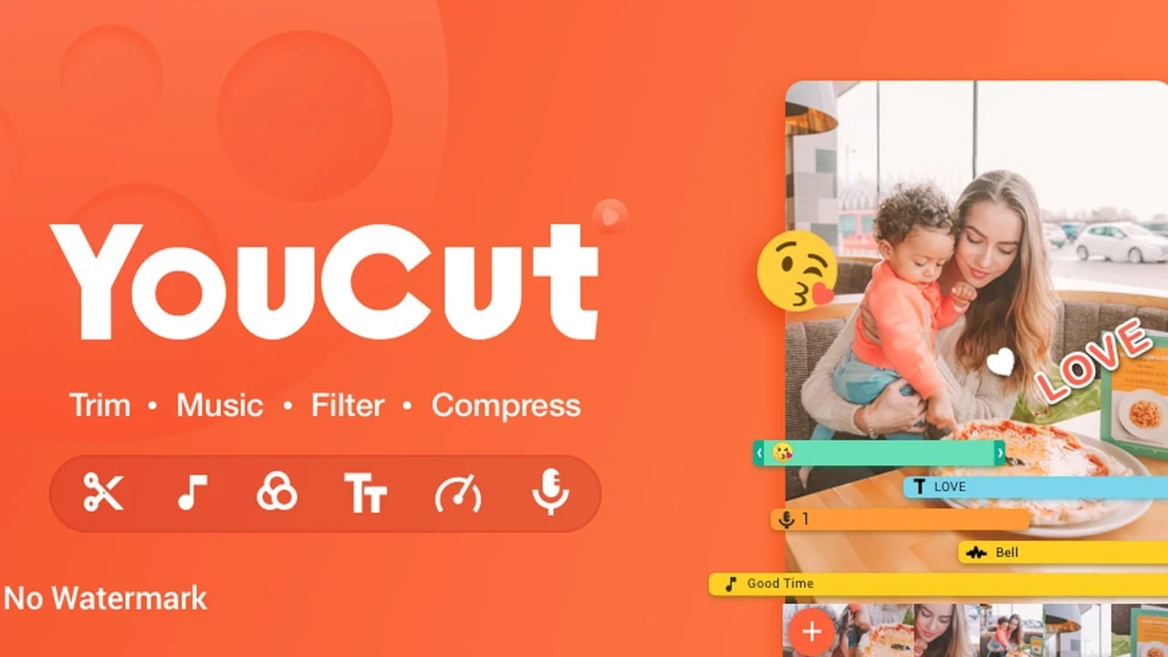 YouCut 1.643.1196 MOD Đã Mở Khóa Pro APK