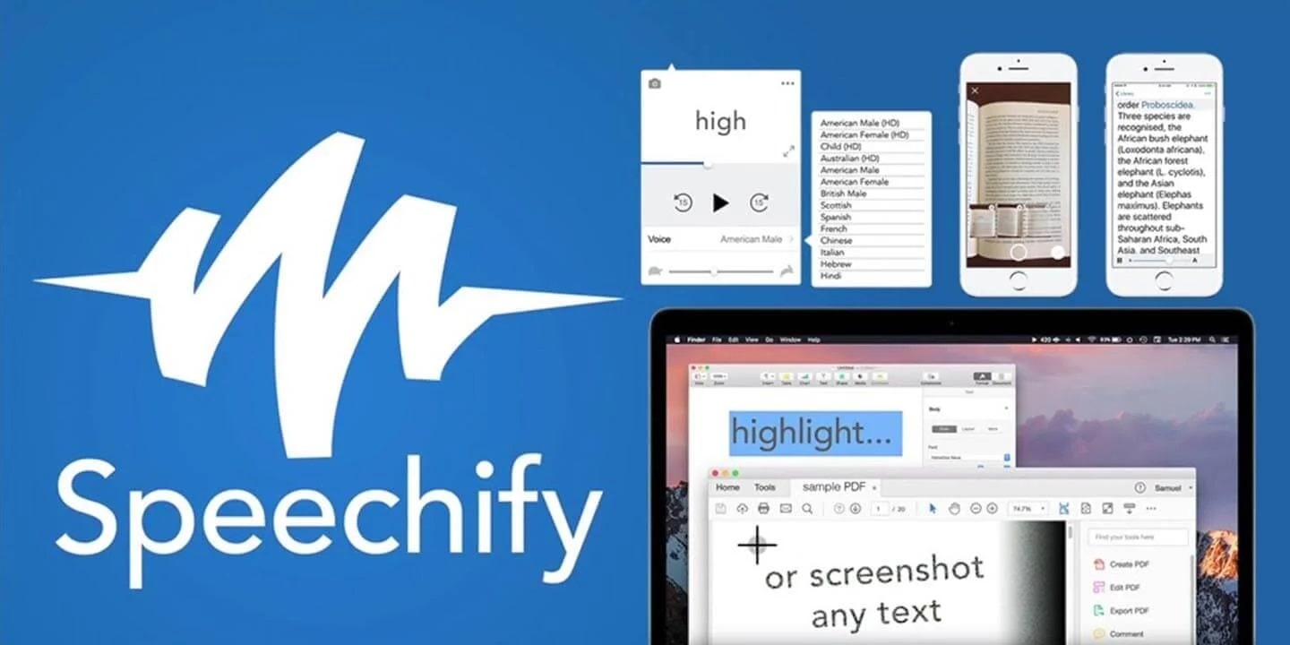 Speechify 2.6.671 MOD Đã Mở Khóa Premium APK