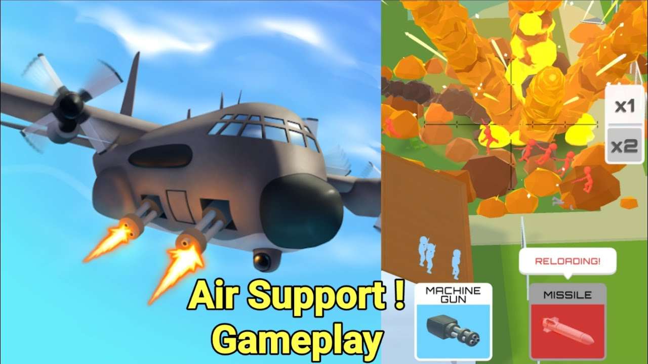 Air Support Hack 3.0.0 MOD Lots of Money, Remove Ads APK