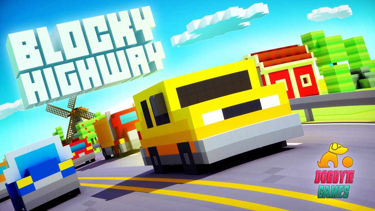 Blocky Highway: Traffic Racing APK 1.2.7 Rất Nhiều Tiền, Mở Khóa Xe