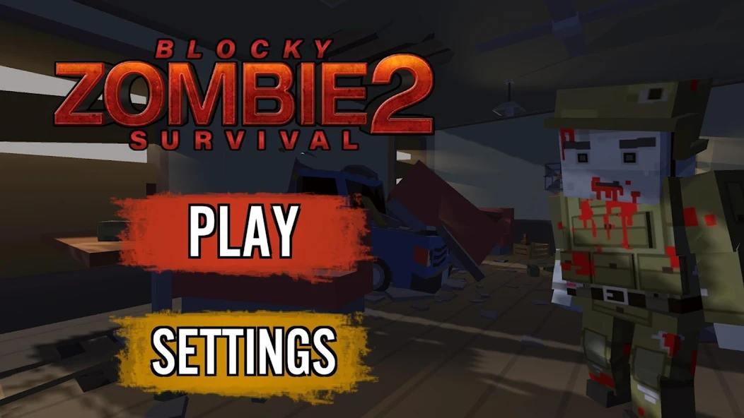 Blocky Zombie Survival 2 1.94 MOD Remove Ads APK