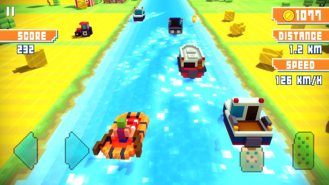 Game Blocky Highway Traffic Racing 