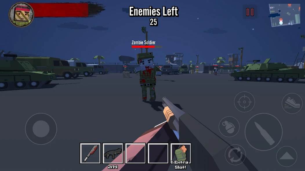 Game Blocky Zombie Survival 2 