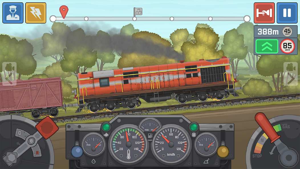 Game Train Simulator Railroad Game 