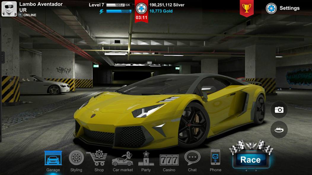 Game Tuner Life Online Drag Racing