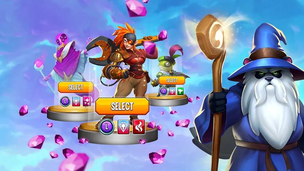 Monster Legends 17.4.1 MOD Menu VIP, Tiền, Không Chết, Auto thắng APK