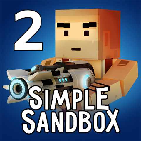 Simple Sandbox 2 1.8.02 MOD Menu VIP, Lots of Money, gems, free shopping, vip unlocked APK icon