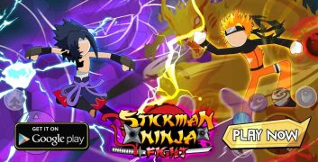 Tải Stickman Ninja Fight 4.1 MOD VIP, Nhiều Tiền, Bot ngu ngốc APK image