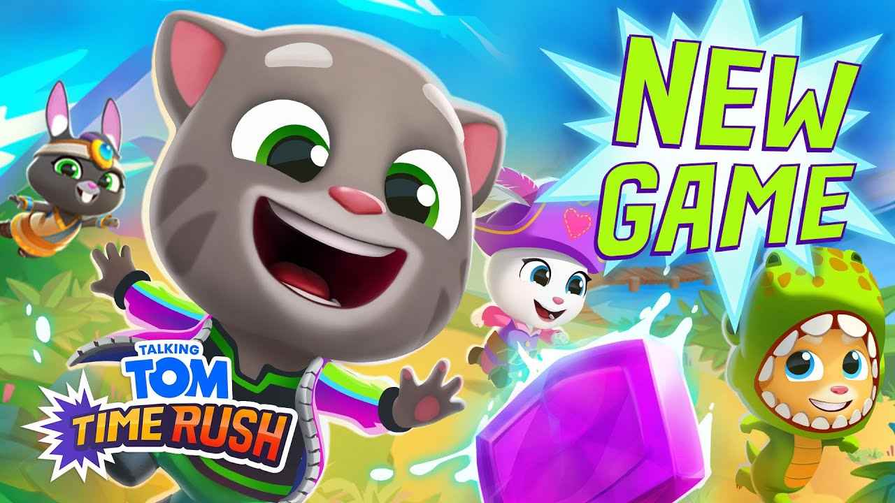 Tải Talking Tom Time Rush 1.3.1.17914 MOD VIP, Rất Nhiều Tiền Để Tiêu APK