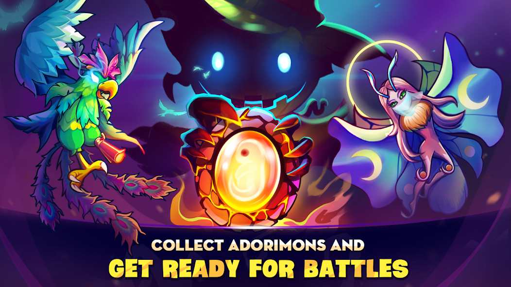 Adorimon 1.0.102 MOD Menu VIP, Vô hạn tiền, Kim cương APK