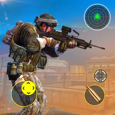 American Modern War Pro Game 4.3 MOD VIP, Rất Nhiều Tiền APK icon