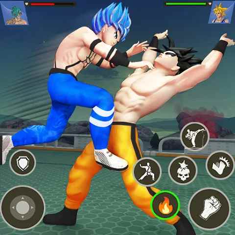 Cách Tải Anime Fighting Game 1.4.3 MOD Rất Nhiều Tiền, Skills, 1Hit, Không có quảng cáo APK icon