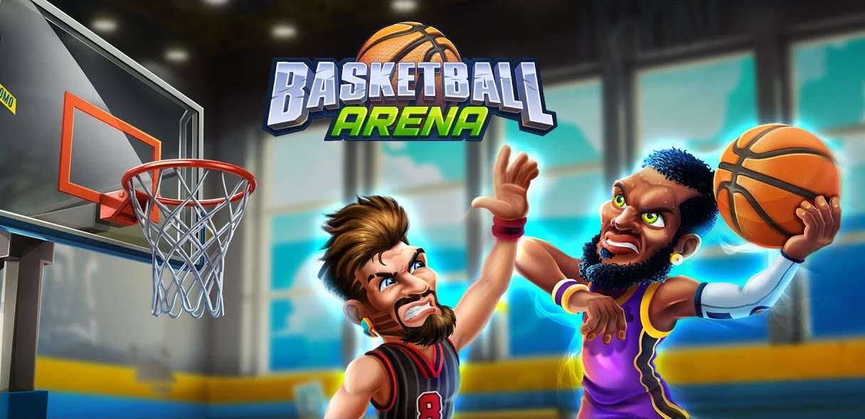 Basketball Arena 1.111.2 MOD Menu VIP, Rổ lớn, Đóng băng đối thủ, Tốc độ nhanh APK