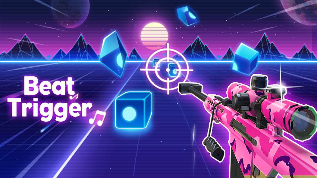 Beat Trigger 1.2.20 MOD Rất Nhiều Kim Cương, Tiền, Xu, Không Bị Hạ Gục APK