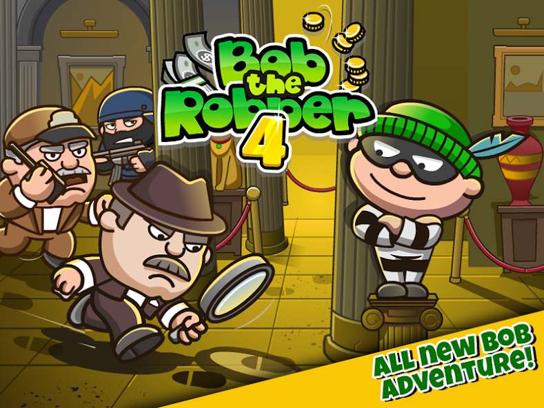 Hướng dẫn Tải Bob The Robber 4 2.57.1 MOD Rất Nhiều Tiền, Full Thời Gian, Mở khóa tất cả APK