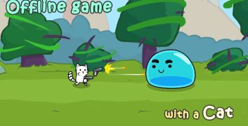 Cat shoot war 48 MOD Lots of Money APK image