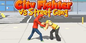 Tải City Fighter vs Street Gang 3.3.4 MOD Menu VIP, Full Rất Nhiều Tiền Cam, Không Bị Hạ Gục APK image