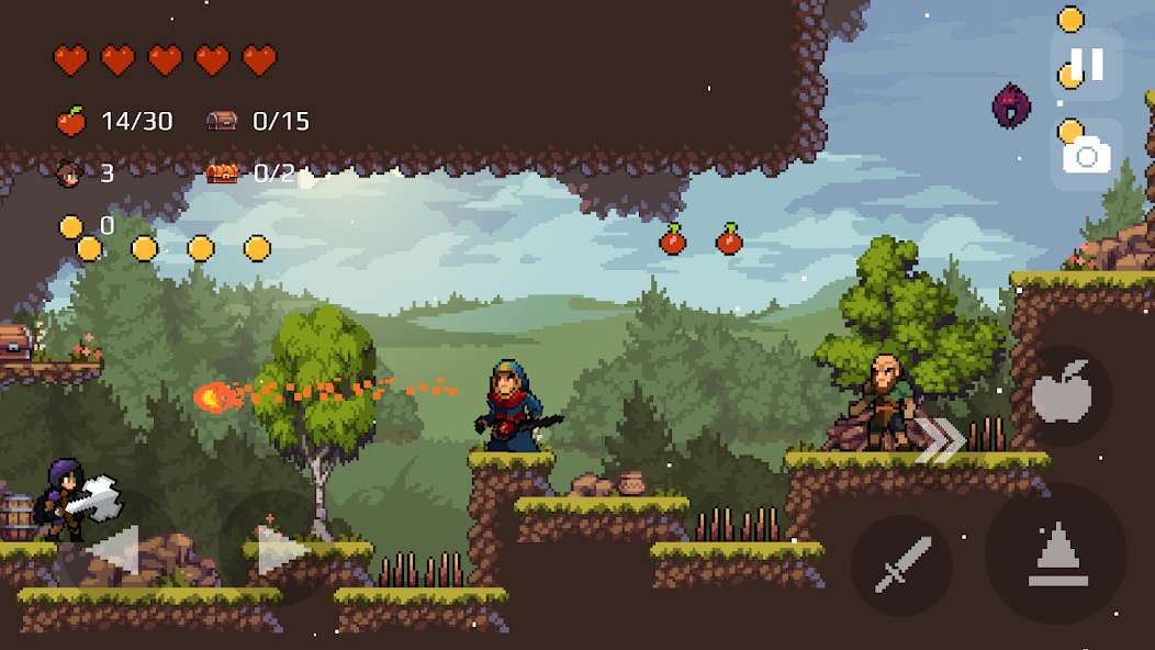 Game Apple Knight- Action Platformer 