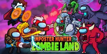 Impostor vs Zombie 2 1.1.3 MOD Unlimited Gold, Diamonds, Unlimited Crystal, Dumb Enemy APK image