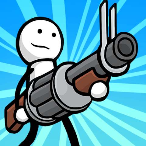 One Gun: Stickman 113  Menu, Rất Nhiều Tiền, Max Level