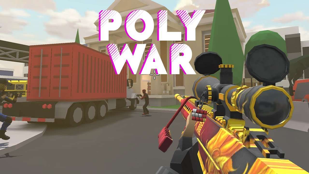 POLYWAR 2.3.0 MOD Menu VIP, Lots of Money, Full Ammo, Unlocked weapons, Aimbot, ESP APK