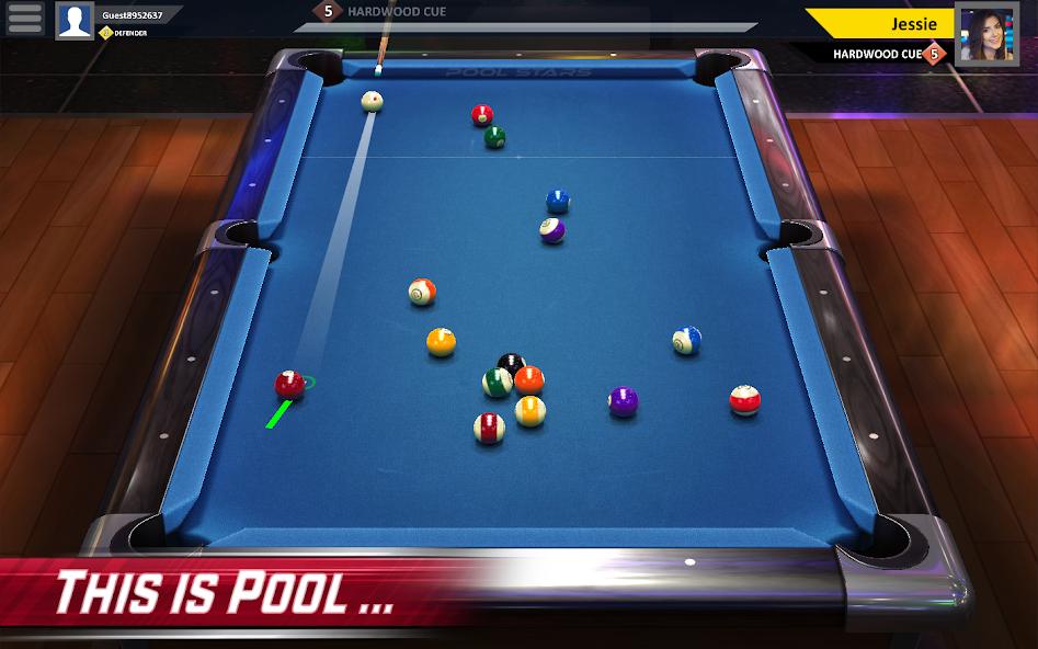 Pool Stars Hack 4.57 MOD Menu VIP, Lots of Money, Long line, Auto Win APK