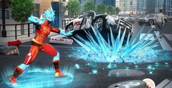 Tải Snow Storm Superhero 1.3.2 MOD Menu VIP, Rất Nhiều Tiền, Năng Lượng, Skills APK image