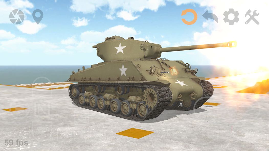 Tank Physics Mobile Vol.2 4.4 MOD VIP, Quảng Cáo Miễn Phí, Thời gian Chơi Rất Nhiều APK