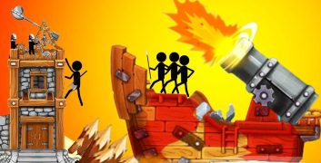 The Catapult: Stickman Pirates 1.8.1 MOD Unlimited Coins APK image