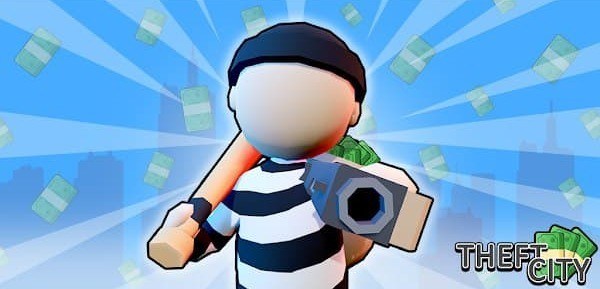 Tải Theft City Hack 1.1.9.1 MOD VIP, Rất Nhiều Tiền APK