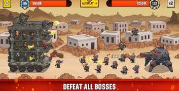 World War Defense 1.0.44 MOD Unlimited Gold, Shopping Without Money APK image