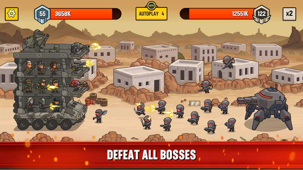 World War Defense APK 1.0.44 Unlimited Gold, Free Shopping