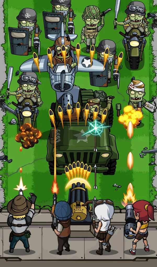 Zombie War Idle Defense Game 