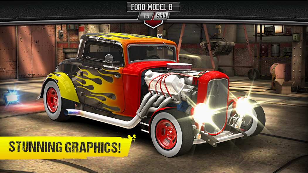 CSR Classics 3.1.3 MOD VIP, Lots of Money, Gold APK