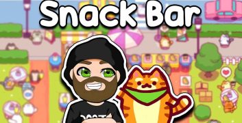 Tải Cat Snack Bar 1.0.138 MOD Menu VIP, Tiền, Nấu Ăn Nhanh APK image