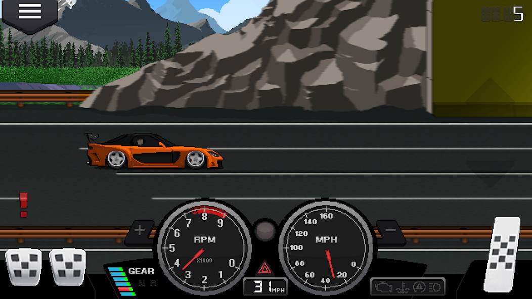 Pixel Car Racer 