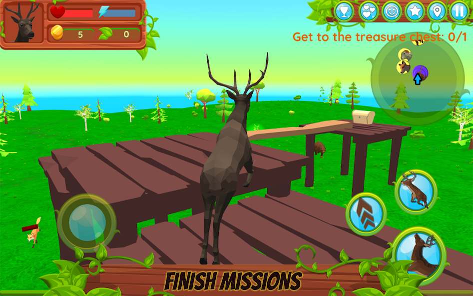 Game Deer Simulator – Animal Family