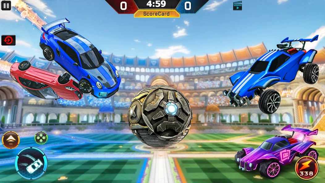 Game Rocket Car Soccer League Games 