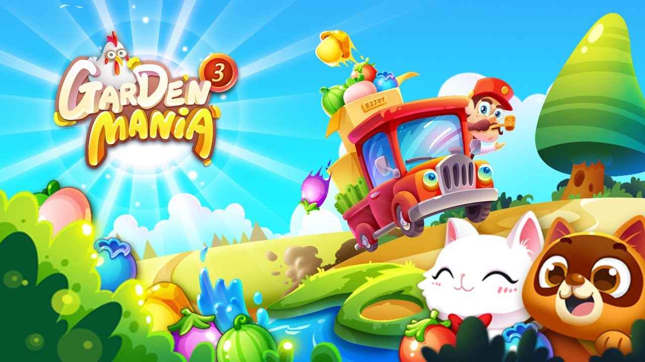 Garden Mania 3 MOD APK 4.4.6 VIP, Rất Nhiều Năng Lượng, Tinh Thể