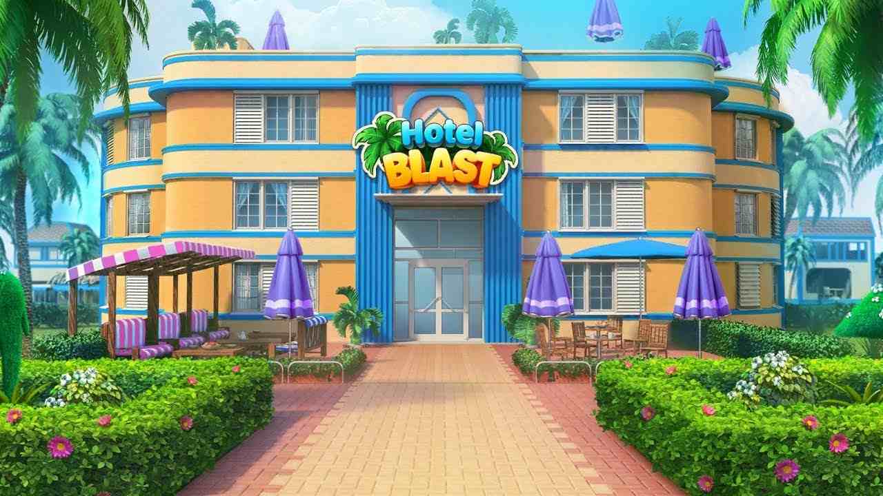 Hotel Blast 1.21.1 MOD VIP, Rất Nhiều Tiền, Đã Có Tất Cả APK